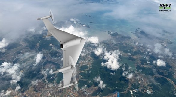 본문 이미지 - SHIFT ONYX: Multi-Role Long Range HeVTOL / 시프트다이나믹스 제공