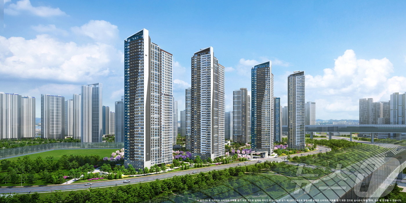 본문 이미지 - 시티오씨엘 6단지 투시도./뉴스1