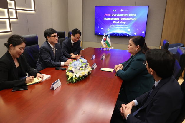 [동정]조달청장, 우즈벡 차관과 공공조달 협력 논의