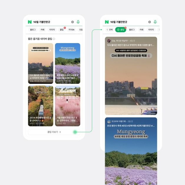 "유튜브에서 검색하지 마세요" 네이버, 검색에 '숏폼탭' 신설