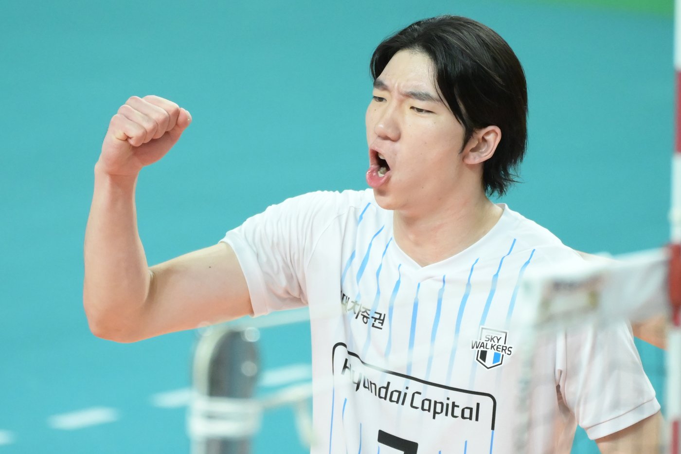 본문 이미지 - 2024 통영·도드람컵 프로배구대회 남자부 최우수 선수로 뽑힌 현대캐피탈의 허수봉. (KOVO 제공)