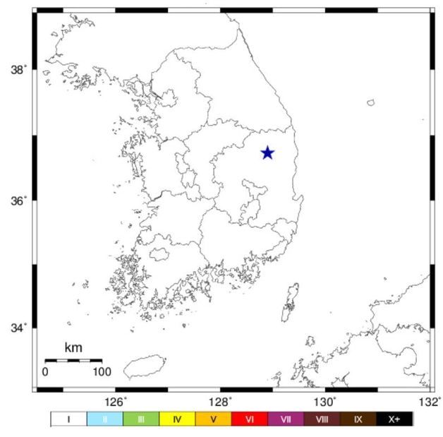 안동서 규모 2.2 지진…소방당국 "유감·피해 신고 없어"