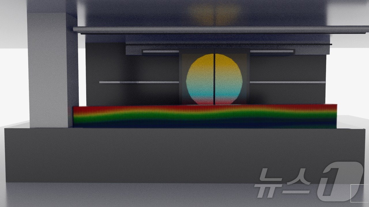 본문 이미지 - 손여울 작가의 작품 'Weather Woven Living'.(파라다이스 제공)