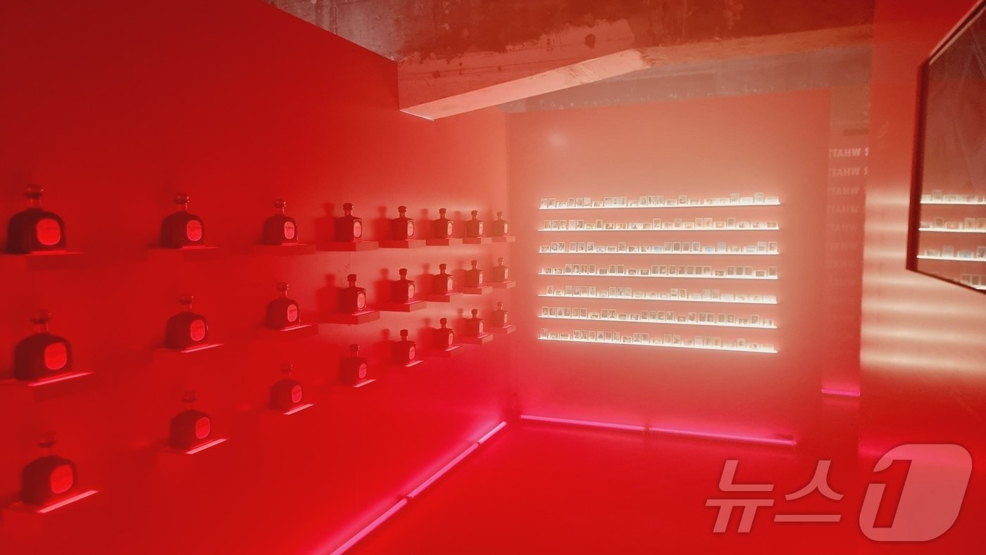 본문 이미지 - 디아지오코리아의 테킬라 브랜드 돈 훌리오(Don Julio)가 3일 한남동 '앤트러사이트'에서 돈 훌리오 '포 아모르' 팝업을 진행했다. ⓒ News1 이형진 기자