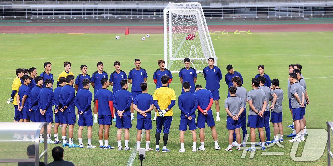 대한민국 축구 국가대표팀. /뉴스1 ⓒ News1 김도우 기자