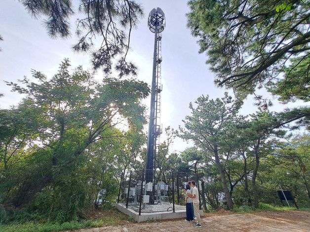 울산북구, 심청골 일대 중계기 설치로 휴대전화 불통 해소