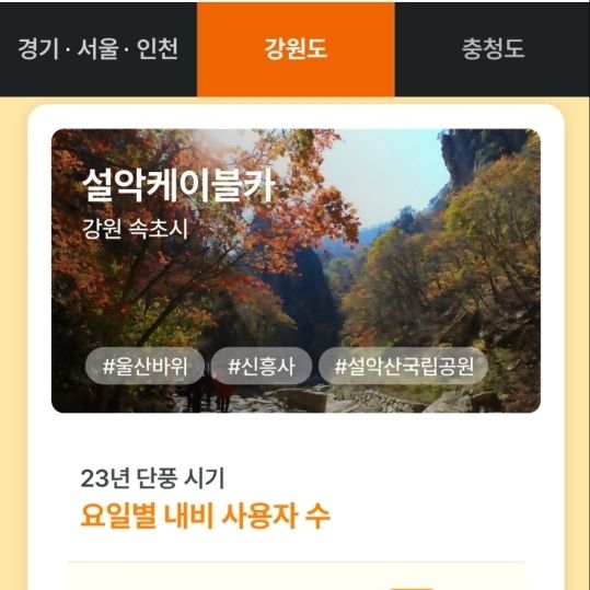 "가을여행 어때요" 카카오모빌리티, 전국 27곳 '단풍 명소' 공개