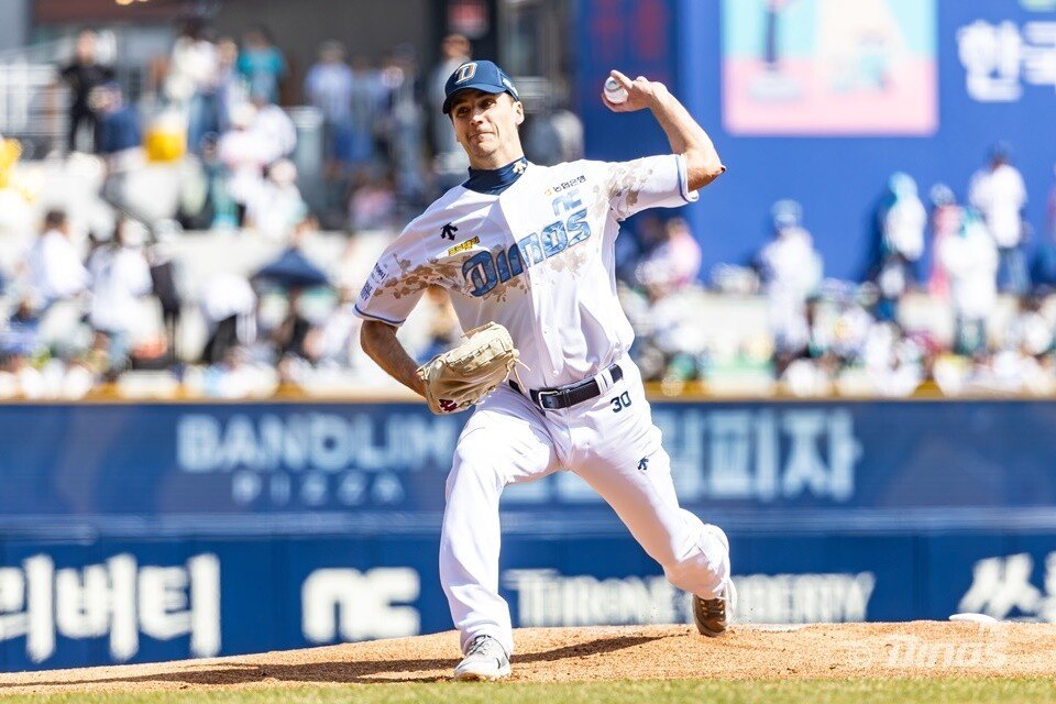 본문 이미지 - NC 다이노스 카일 하트 (NC 다이노스 제공)