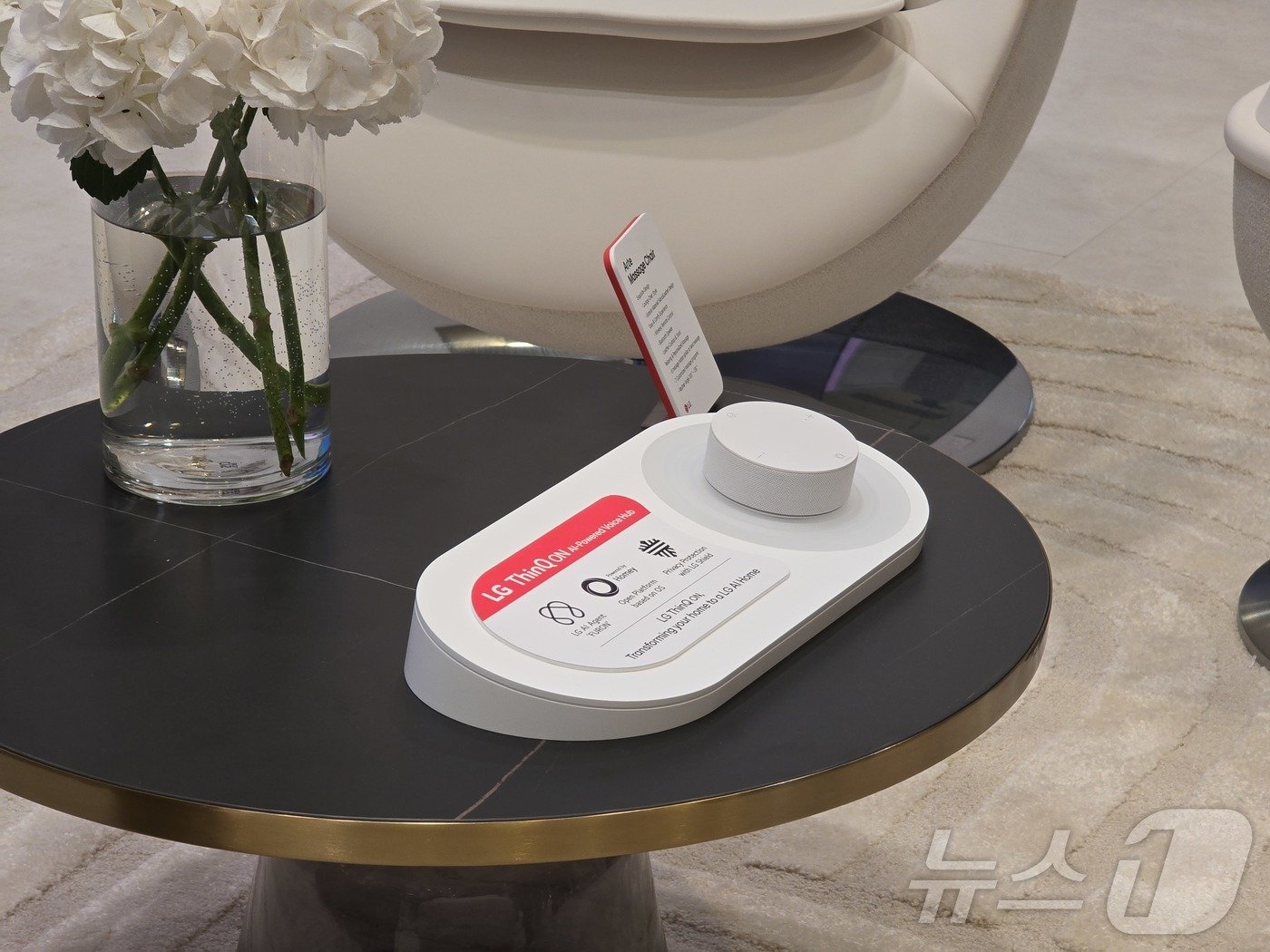 본문 이미지 - LG전자가 IFA2024에서 공개한 AI홈 허브 'LG 씽큐 온'. ⓒ News1 한재준 기자