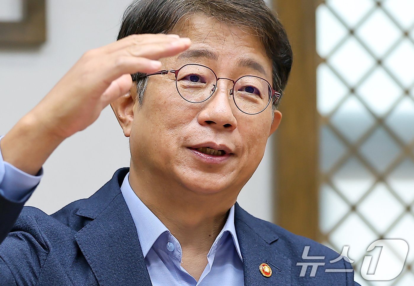 본문 이미지 - 박상우 국토교통부 장관이 6일 서울 중구 정동길 국토발전전시관에서 뉴스1과 인터뷰를 하고 있다. 2024.9.6/뉴스1 ⓒ News1 김진환 기자