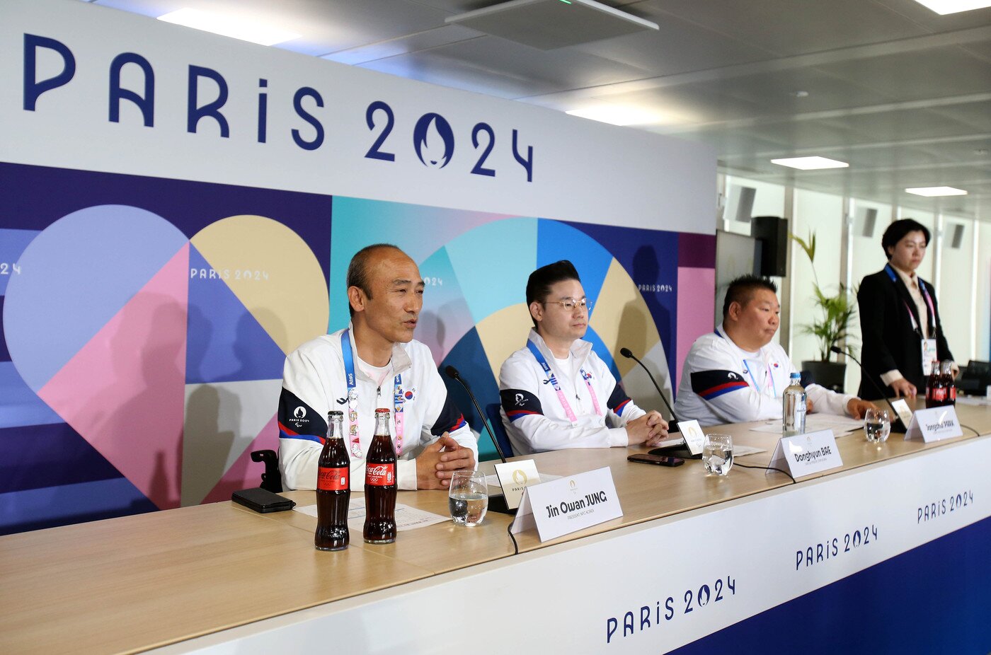 본문 이미지 - 정진완 대한장애인체육회 회장이 2024 파리 패럴림픽 결산 기자회견을 하고 있다. &#40;대한장애인체육회 제공&#41;
