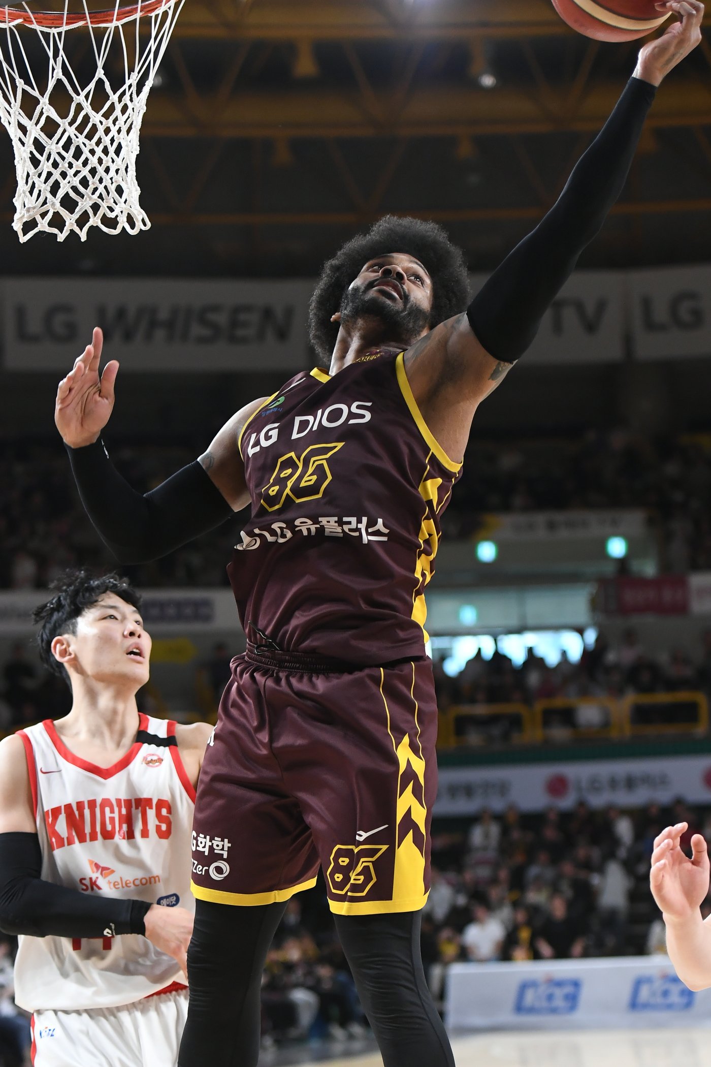 본문 이미지 - 창원 LG의 외국인 선수 대릴 먼로. (KBL 제공)