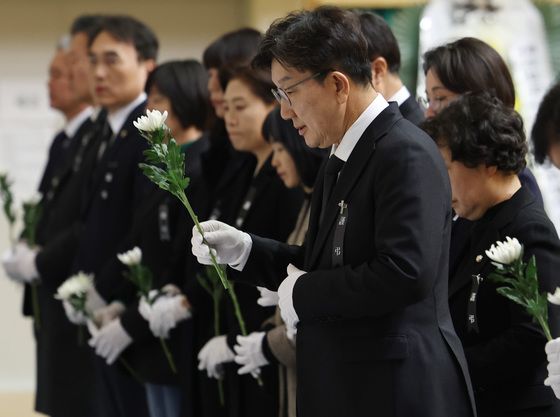 권성동, 제주항공 참사 후 세번째 무안행…유가족 위로