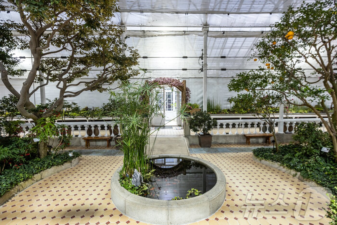 본문 이미지 - 고궁 내부 연못(서울관광재단 제공)