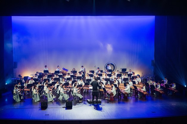 본문 이미지 - 충북교육청 청소년국악관현악단.(충북교육청 제공. 재판매 및 DB금지)/뉴스1