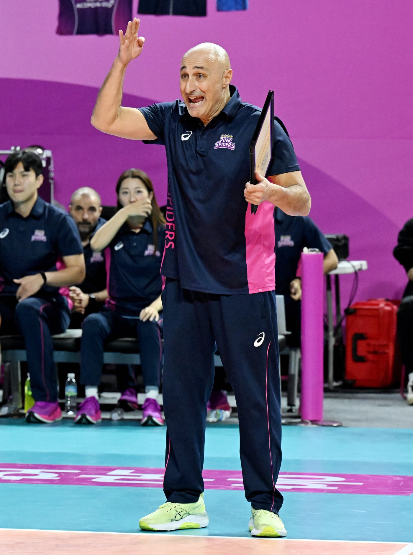 본문 이미지 - 마르첼로 아본단자 흥국생명 감독. &#40;KOVO 제공&#41;