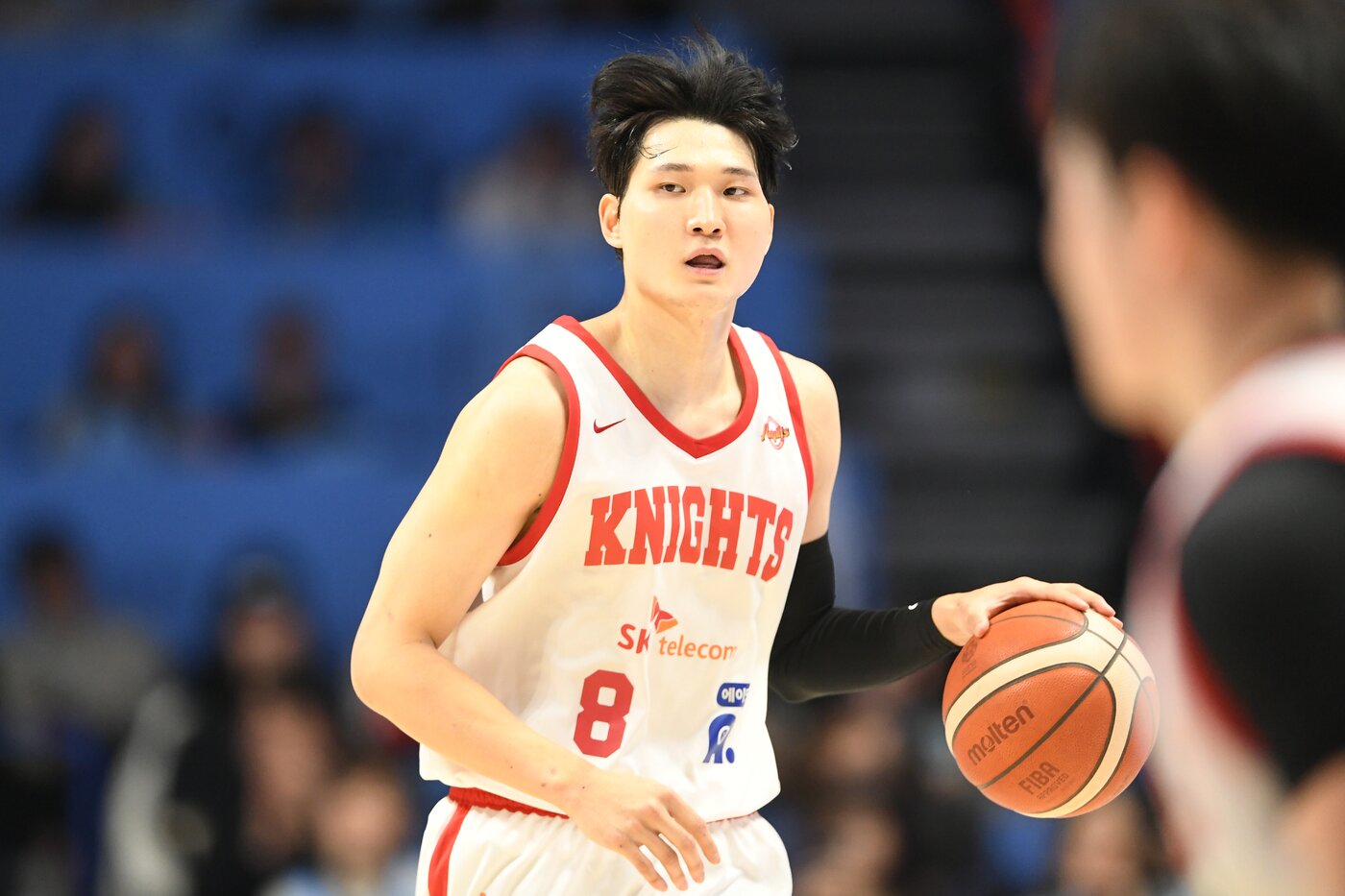 본문 이미지 - 서울 SK의 안영준이 12일 열린 고양 소노와 2024-25 프로농구 원정 경기에서 팀 승리를 이끌었다. &#40;KBL 제공&#41;