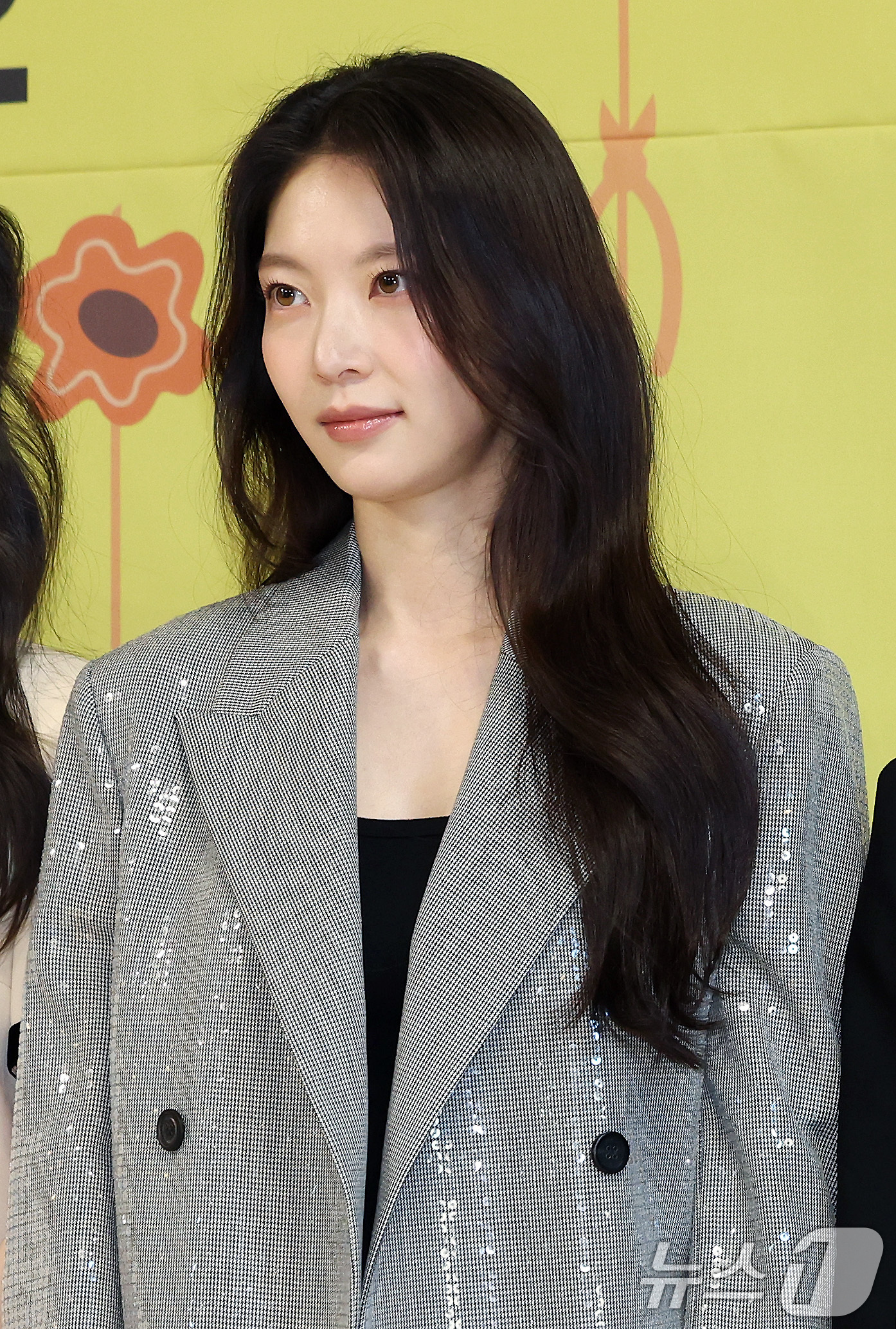 (서울=뉴스1) 이동해 기자 = 배우 공승연이 15일 서울 종로구 예술가의집에서 열린 연극 '꽃의 비밀' 기자간담회에서 포토타임을 갖고 있다. 2025.1.15/뉴스1