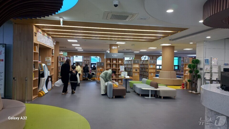 본문 이미지 - 나주도서관 독서실(전남교육청 제공)/뉴스1  