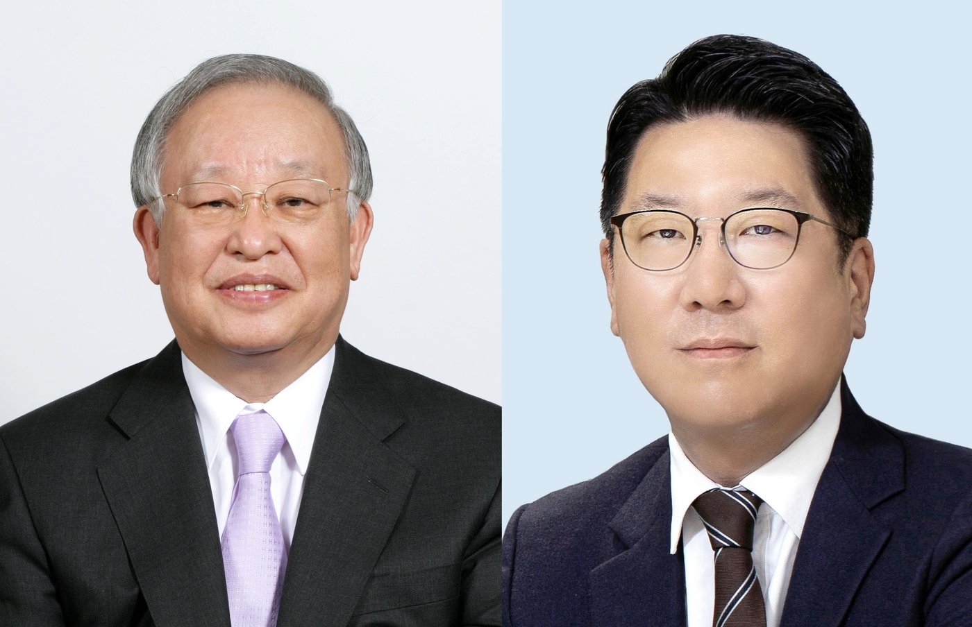 본문 이미지 - 손경식 CJ그룹 회장(왼쪽)과 정지선 현대백화점 그룹 회장. 