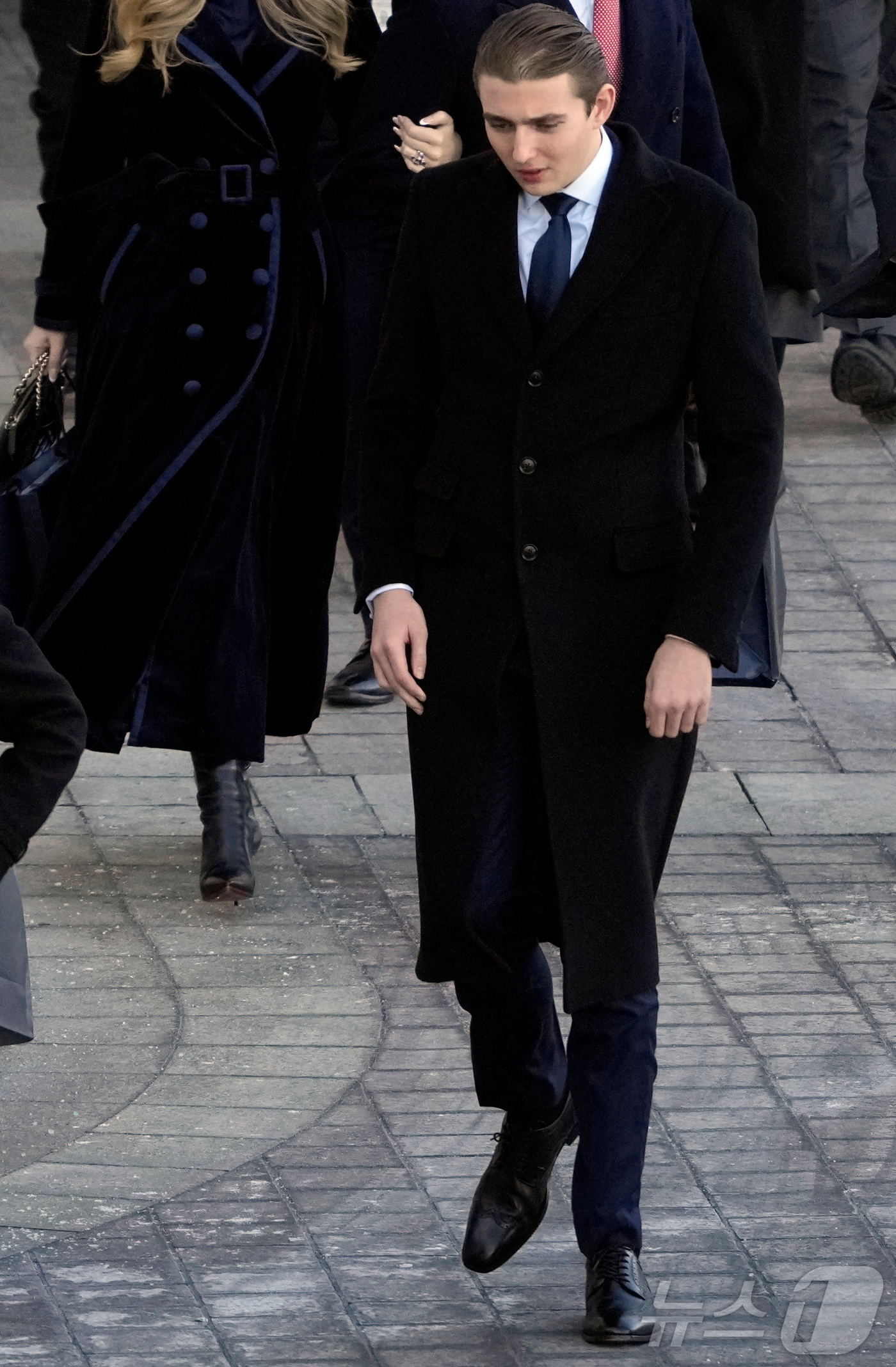 포토] 훤칠한 트럼프 막내 아들 - 뉴스1