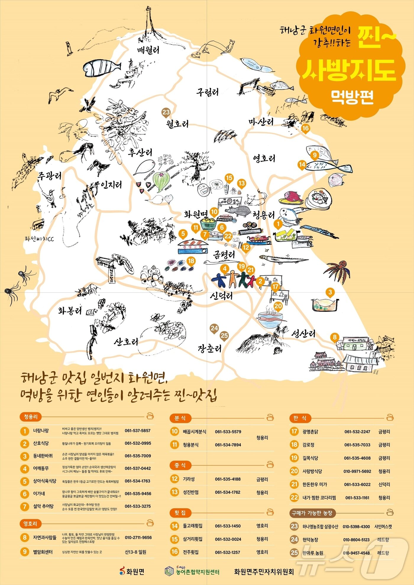 본문 이미지 - 해남군 화원면 사방지도 먹방편 &#40;해남군 제공&#41;/뉴스1 