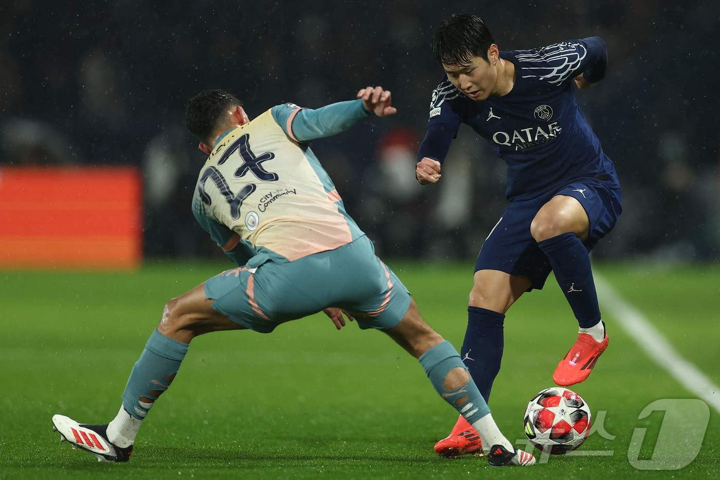 본문 이미지 - 파리 생제르맹&#40;PSG&#41;의 이강인. ⓒ AFP=뉴스1
