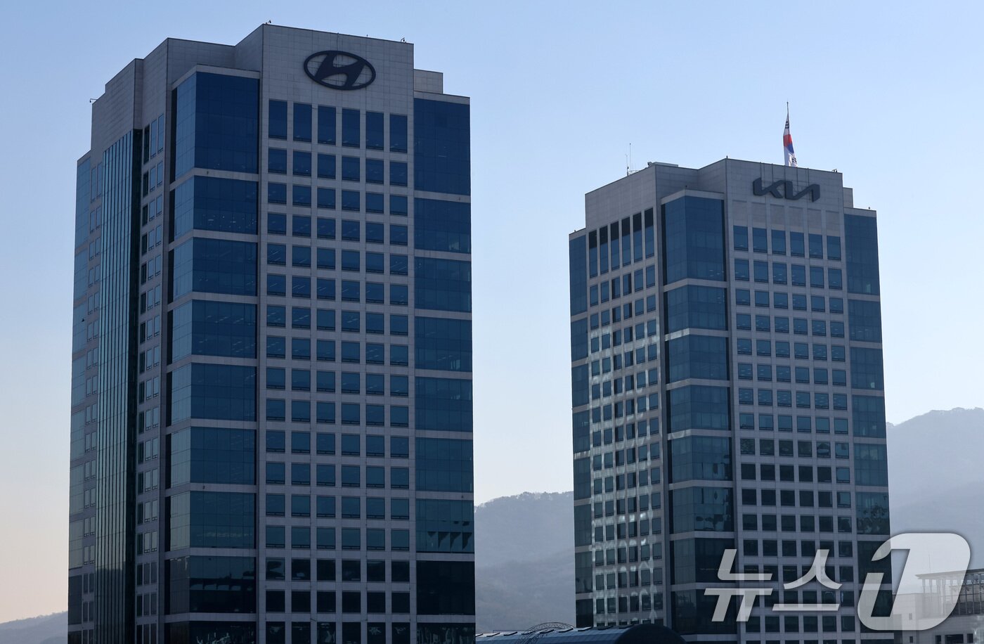 본문 이미지 - 서울 서초구 양재동 현대자동차 본사 모습. 2025.1.23/뉴스1 ⓒ News1 임세영 기자