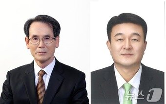 본문 이미지 - 무소속 거제시장 예비후보자. 순서는 등록 순. 왼쪽부터 손한진 전 부산 지방공무원, 김두호 거제시의원.(중앙선거관리위원회 제공)