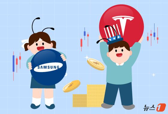 "장난감 대신 주식" 리틀개미, 120만 시대…삼성전자 가고 美 ETF 떴다
