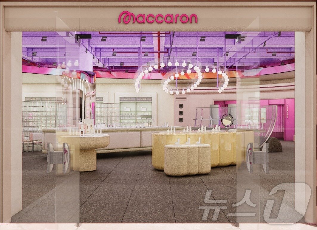 본문 이미지 - 블리몽키즈의 인도 플랫폼 &#39;마카롱&#39; 플래그십 스토어 랜더링 이미지&#40;블리몽키즈 제공&#41;