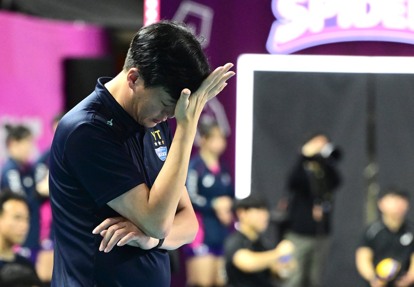 본문 이미지 - 이영택 GS칼텍스 감독. &#40;KOVO 제공&#41;