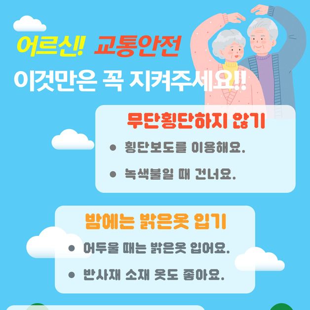 전북 곳곳서 고령자 교통사고…전북경찰 '특별 교통안전' 홍보