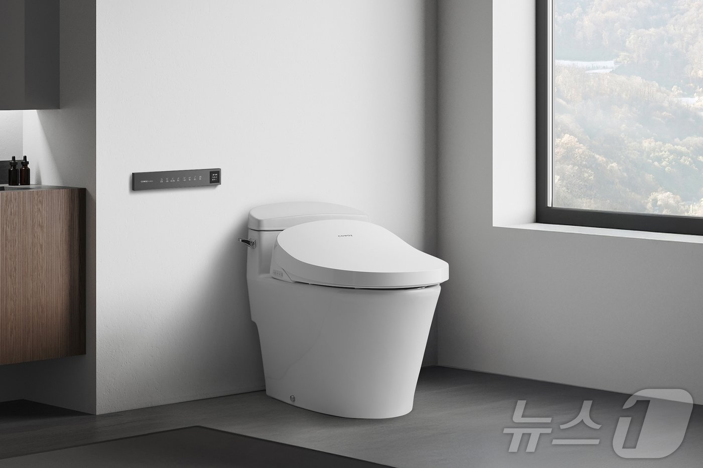 본문 이미지 - 코웨이, 룰루 더블케어 비데2 연출 이미지 (코웨이 제공)