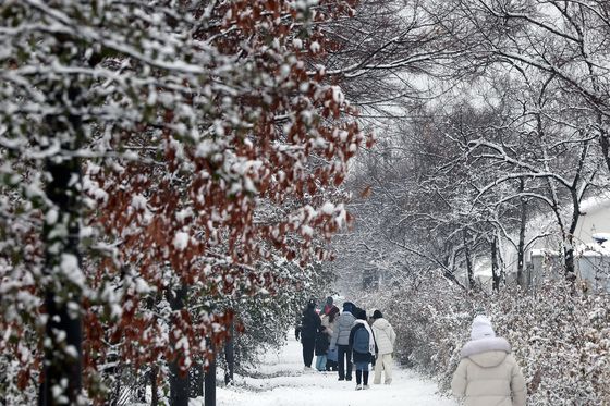 가평 대설주의보 발효 중…예상 적설 1~5㎝