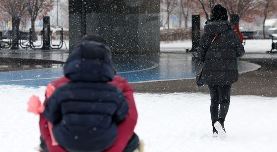 절기 '소한'에 내리는 눈