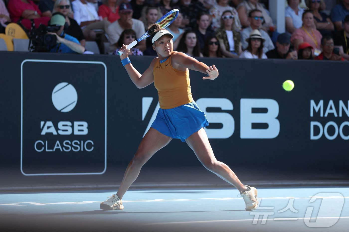 본문 이미지 - 최근 ASB클래식에 출전했던 오사카. ⓒ AFP=뉴스1