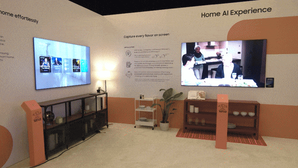 본문 이미지 - 미국 라스베이거스에서 열리는 'CES 2025' 개막을 앞둔 5일(현지 시각) 삼성전자는 현지 시저스 팰리스 호텔에서 '삼성 퍼스트 룩 2025(Samsung First Look 2025)'을 열고 AI 스크린 신제품을 공개했다.(삼성전자 제공)