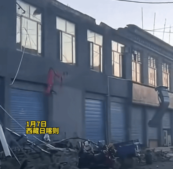 본문 이미지 - 7일 현지시간으로 오전 9시5분께 시짱 자치구 르카저시에서 규모 6.8 지진이 발생했다.