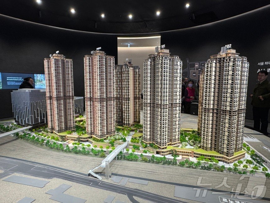 본문 이미지 - 서울원 아이파크 견본주택.ⓒ News1 한지명 기자