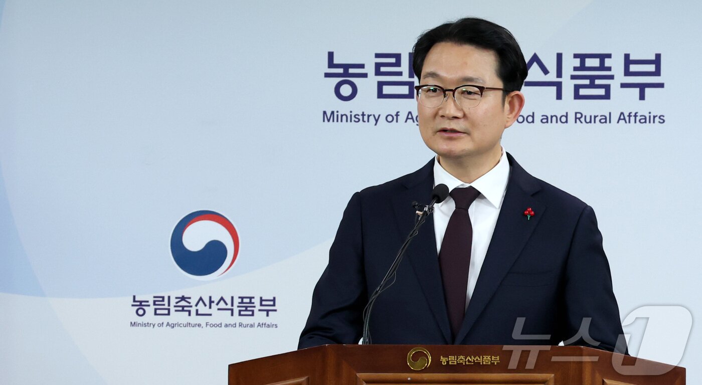 본문 이미지 - 김종구 농림축산식품부 차관. ⓒ News1 김기남 기자