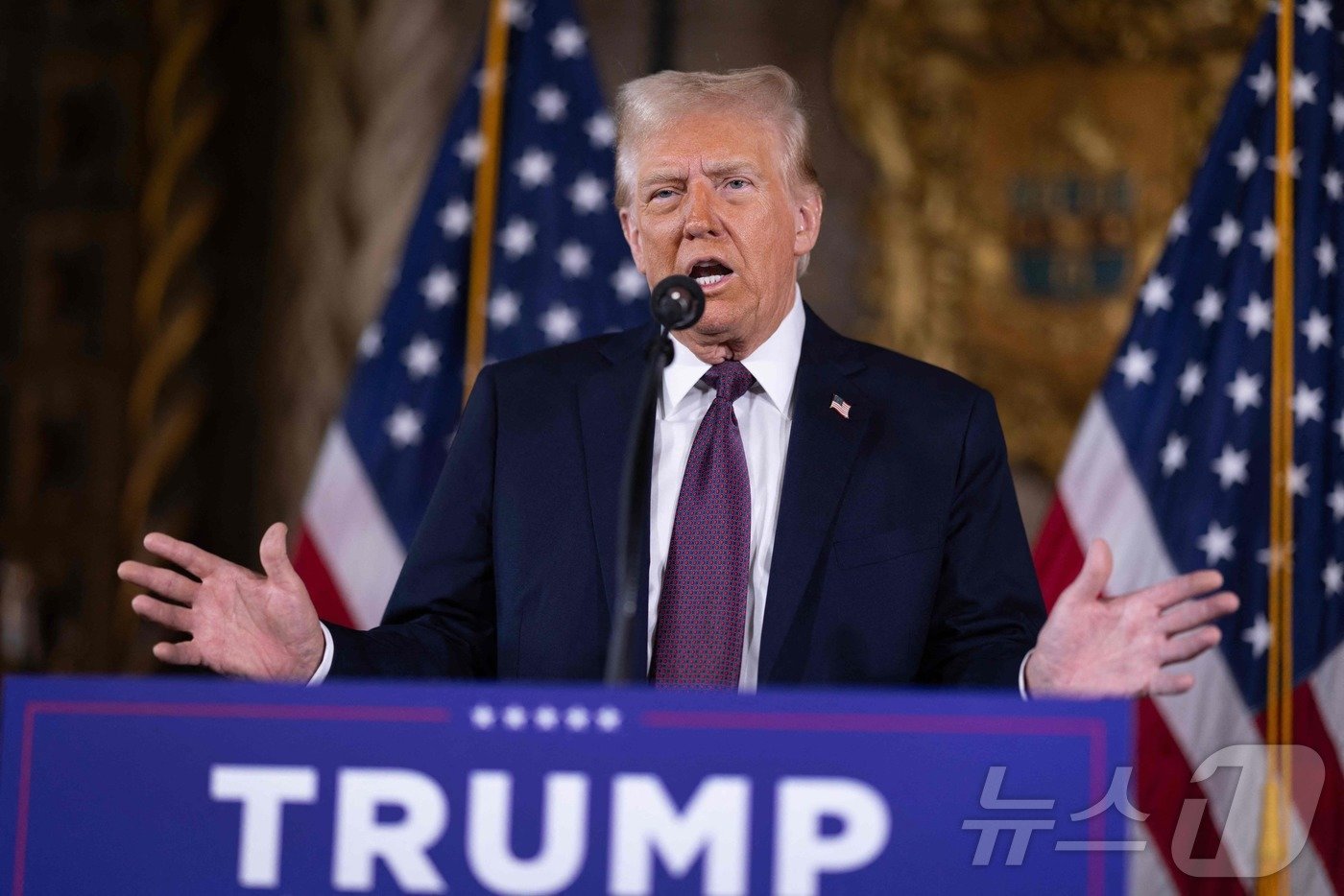 본문 이미지 - 도널드 트럼프 미국 대통령 당선인 ⓒ AFP=뉴스1 ⓒ News1 우동명 기자