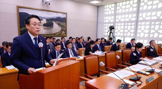 강도형 해수부 장관, 농해수위 현안 보고