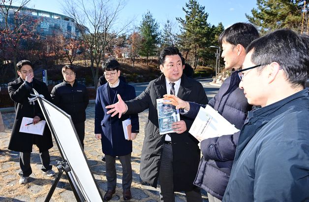 안대룡 시의원, 울산 제3공립 특수학교 설립 예정지 점검