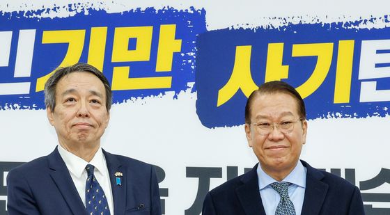 권영세 비대위원장, 미즈시마 고이치 日 대사 접견