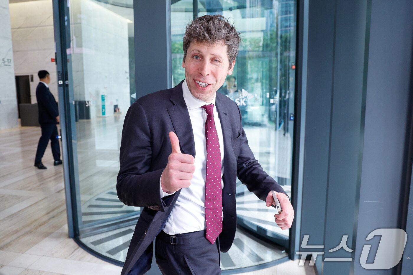 본문 이미지 - 샘 올트먼&#40;Sam Altman&#41; 오픈 AI CEO.  ⓒ News1 안은나 기자
