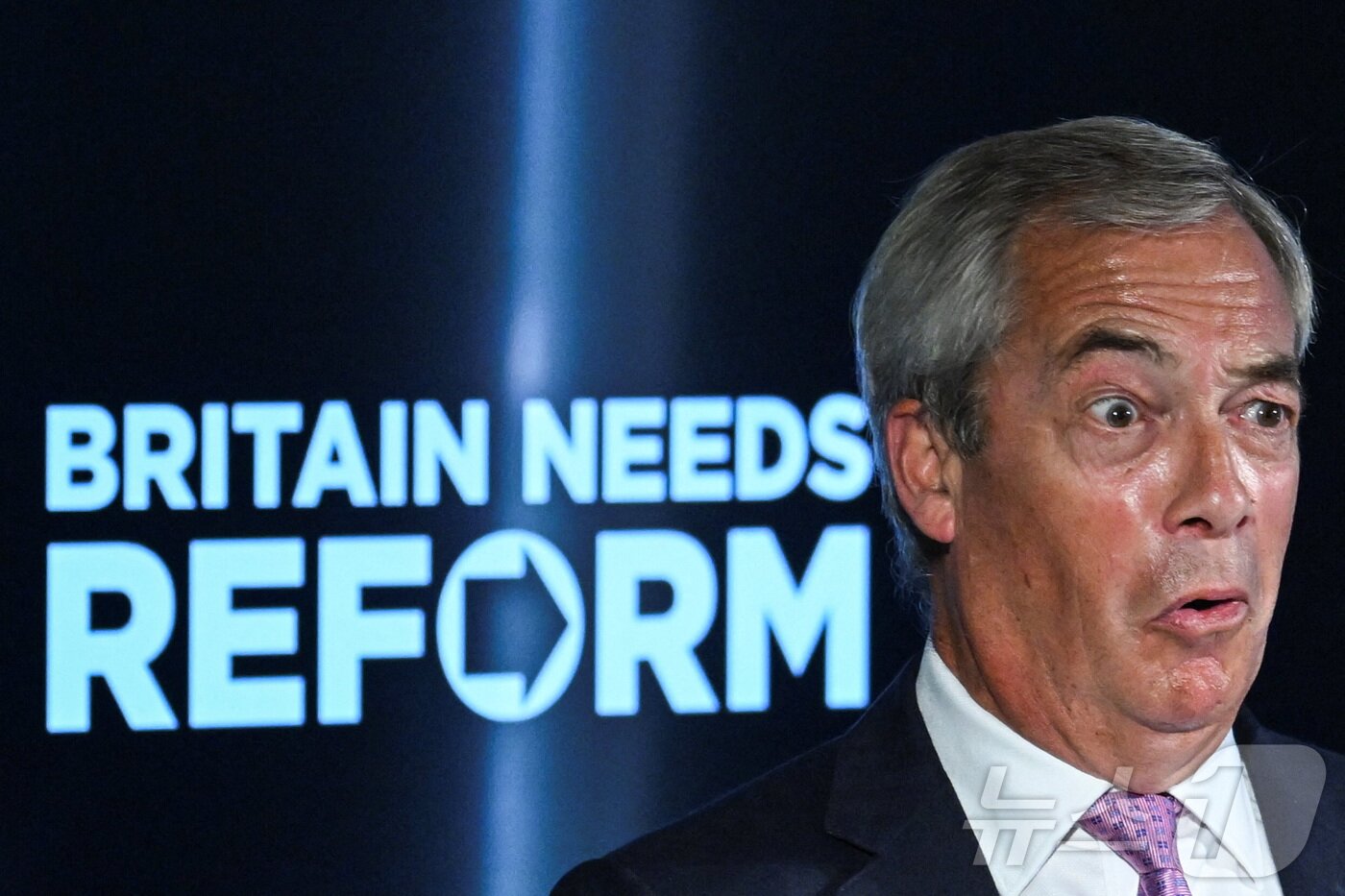 본문 이미지 - 나이절 패라지 영국개혁당 대표. 2025.07.28 ⓒ 로이터=뉴스1 ⓒ News1 이지예 객원기자