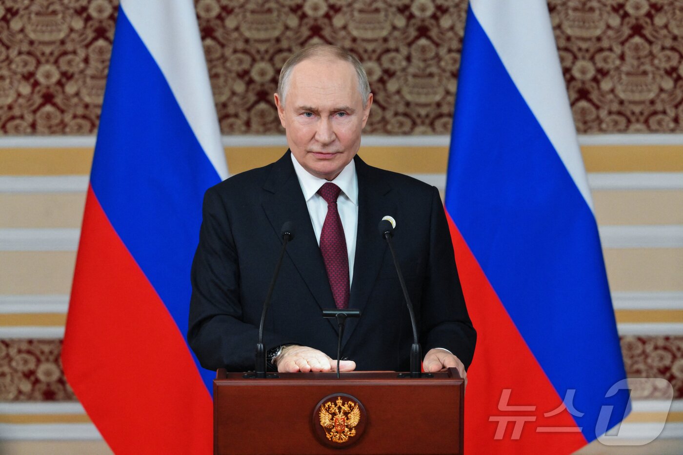 본문 이미지 - 블라디미르 푸틴 러시아 대통령. 2025.10.10. ⓒ 로이터=뉴스1 ⓒ News1 류정민 특파원