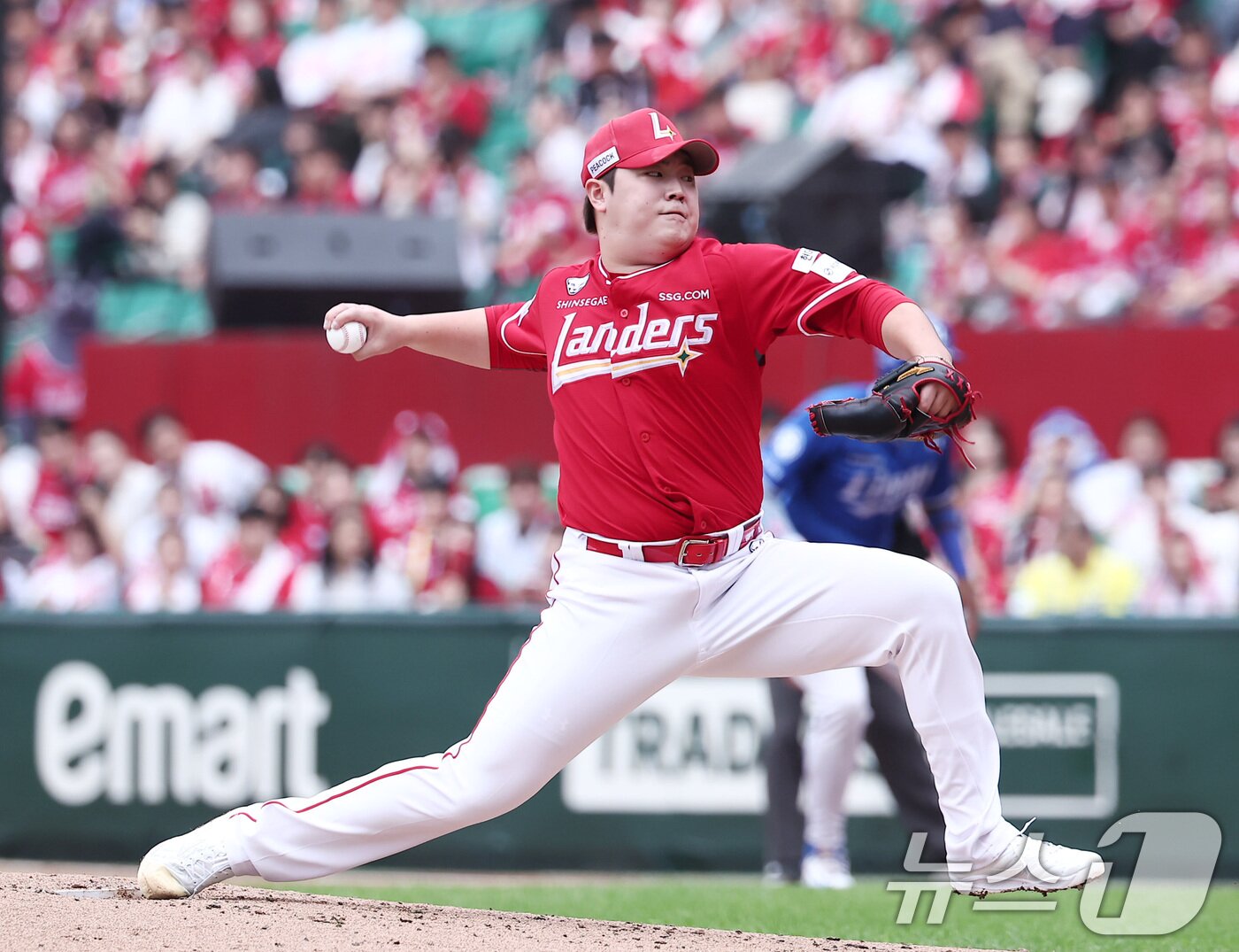 본문 이미지 - SSG 랜더스 불펜 투수 이로운. 뉴스1 DB ⓒ News1 김성진 기자