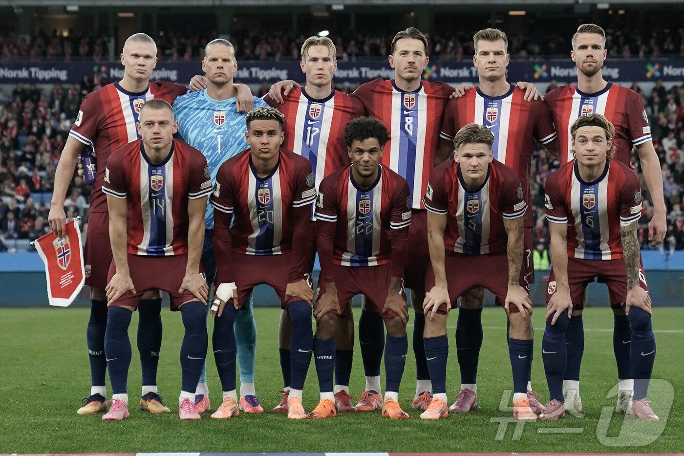 본문 이미지 - 노르웨이 선수단 ⓒ AFP=뉴스1